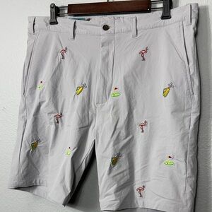 Castaway Nantucket Island Embroidered Men's Shorts
